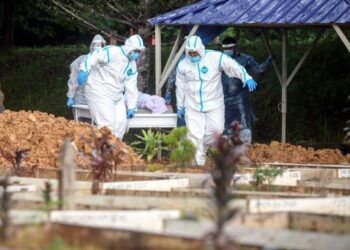 Kes kematian akibat jangkitan Covid-19 masih membimbangkan- GAMBAR HIASAN