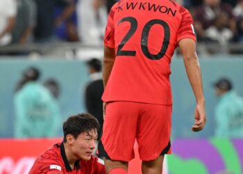 Korea Selatan perlu kalhkan Portugal untuk cerahkan peluang ke saingan kalah mati. - AFP