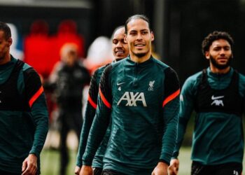 LIVERPOOL turun dengan misi memburu kemenangan apabila menerima kunjungan Everton di Anfield malam ini. - IHSAN LIVERPOOL FC