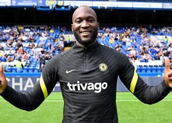 ROMELU Lukaku tampil dalam sesi latihan pertama Chelsea di Cobham, London semalam. - IHSAN CHELSEA FC