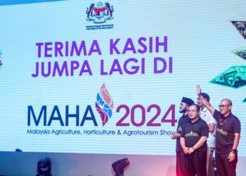 PENGANJURAN Expo Malaysia Agriculture,
Hortikultur dan Agro Pelancongan (MAHA)
2022 adalah terbaik dengan naratif menurunkan
harga makanan agro dan memastikan sekuriti
makanan selaras temanya Sekuriti Makanan
Untuk Masa Depan.”