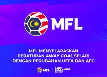 MFL memperkenalkan peraturan baharu dalam Piala Malaysia 2022 dengan memansuhkan peraturan gol di tempat lawan.