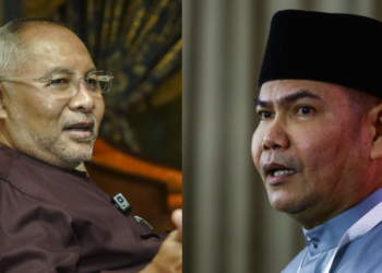 MOHAMAD KHIR TOYO (kiri) dan JAMAL MD. YUNOS