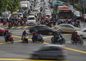 KPS wujudkan program CSR selepas mendapati banyak kemalangan maut membabitkan penunggang motosikal di negara ini. - GAMBAR HIASAN