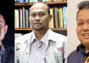 TONY PARIDI BAGANG, JAMAE HAMIL dan MUJIBU ABD. MUIS