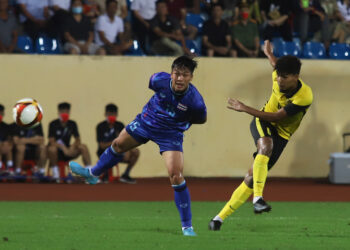 MALAYSIA memulakan kempen Sukan SEA 2021 dengan menumpaskan Thailand 2-1 hari ini.  - IHSAN FAM