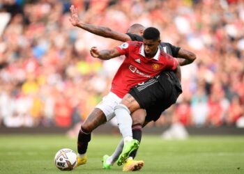 Rashford muncul wira United apabila menjaringkan dua gol ketika berdepan Arsenal di Old Trafford.-AFP