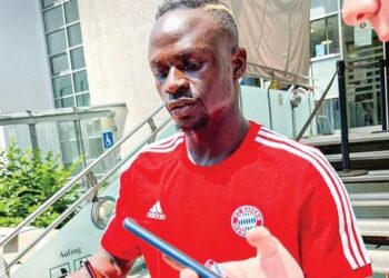 SADIO Mane sudah tiba di Munich untuk menjalani rawatan perubatan bersama Bayern Munich semalam.
