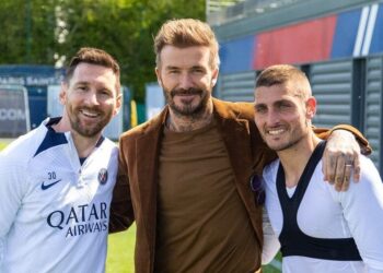 LIONEL Messi (kiri) mengesahkan dia telah ‘menolak’ untuk kembali ke Barcelona dan berpindah ke Amerika Syarikat menyertai Inter Miami yang dimiliki oleh David Beckham.