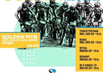 GOLDEN Monsoon Ride menawarkan pengalaman kayuhan pada musim tengkujuh yang menguji ketangkasan peserta.