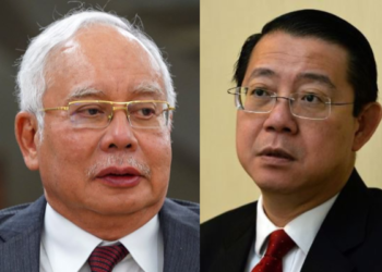 NAJIB TUN RAZAK dan LIM GUAN ENG