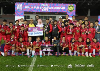 NEGERI Sembilan muncul naib juara Piala Tun Sharifah Rodziah selepas tumpas kepada Melaka dalam perlawanan akhir di Cheras kelmarin.