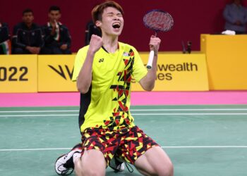 Tze Yong bakal membuat perhitungan dengan seorang lagi pemain India, Lakshya Sen dalam perebutan pingat emas.-AFP