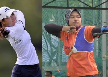 KELLY Tan (kiri) dan Syaqiera Mashayikh muncul atlet terbaharu negara layak ke Olimpik Tokyo.