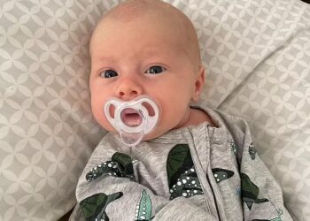 BAYI berusia sembilan hari dikenali sebagai Hudson. - AGENSI