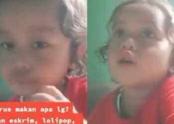 TANGKAP LAYAR kanak-kanak itu dalam Instagram. - MEDIA SOSIAL