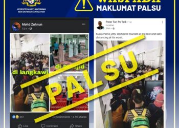 GAMBAR tular adalah daripada berita yang disiarkan pada 20 Ogos 2020. - FB MOTAC