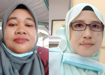 ZURAIDAH PIN (kiri) dan MARLINA ABDULLAH