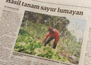 KERATAN akhbar Utusan Malaysia 30 Mac 2021.
