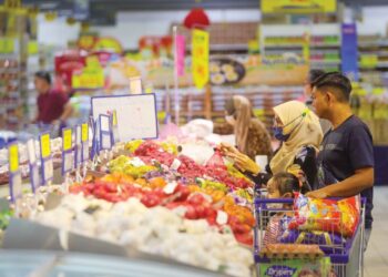 MALAYSIA tidak boleh terus bergantung kepada barangan makanan import untuk menampung keperluan hampir 33 juta penggunanya. - UTUSAN/SADDAM YUSOFF