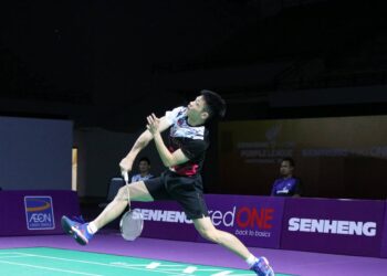 LIEW Daren cemerlang mengatasi Nguyen Hai Dang 3-0.