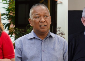 PROF. DATUK DR. AILEEN TAN (kiri), PROF. DATUK DR. ZULFIGAR YASIN (tengah) dan DR. N. GOPINATH