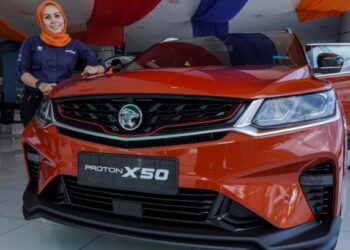 Proton X50 menawarkan empat varian untuk memenuhi setiap keperluan pelanggan. - UTUSAN/AMIR KHALID