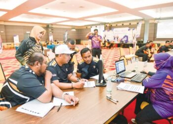 MAJLIS Pendaftaran Delegasi Para Sukma 2022 di MSN, Bukit Jalil hari ini. - IHSAN MSN