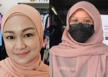RIATI OMAR (kiri) dan 
SHAHIDATUL AZIRAH JOHAN