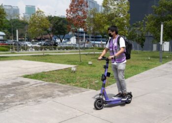 Teknologi pengehad 25 kilometer sejam direka untuk keselamatan pengguna.