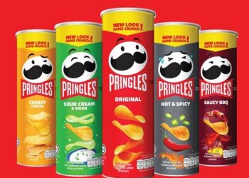 Pringles berwajah baharu.