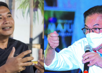 RAFIZI RAMLI (kiri) dan ANWAR iBRAHIM