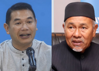 RAFIZI RAMLI (kiri) dan TUAN IBRAHIM TUAN MAN