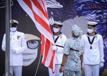 SEKITAR raptai Sambutan Hari Kebangsaan 2021 di Dataran Pahlawan, Putrajaya. - UTUSAN/ FAIZ ALIF AHMAD ZUBIR