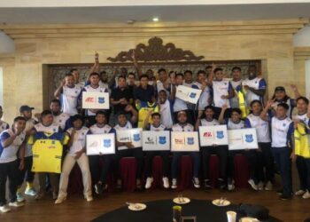 BARISAN pemain Putrajaya yang akan menggalas cabaran pada Ragbi Piala Agong 2022.