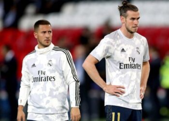 GARETH Bale (kanan) dan Eden Hazard tidak lagi diperlukan oleh Real Madrid.