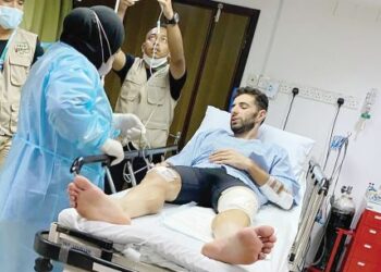 KEADAAN Youcef Reguigui yang terpaksa dikejarkan ke hospital, dan tidak dapat meneruskan baki perlumbaan LTdL 2022 akibat kemalangan.