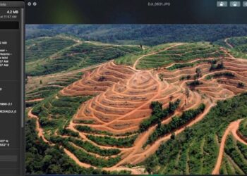 GAMBAR bertarikh 24 Julai 2022 yang dirakamkan jurugambar Utusan Malaysia pada pukul 11.57 pagi 
ketika melakukan pemantauan di HSK Rimba Teloi yang berisiko menjadi ancaman kepala air di Sik, Kedah. 
– UTUSAN/SHAHIR NOORDIN