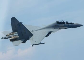 PESAWAT Sukhoi–30MKM Flanker mula digunakan Tentera Udara Diraja Malaysia secara berperingkat sejak 2007. – MEDIA SOSIAL