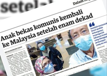 KERATAN laporan Utusan Malaysia semalam.