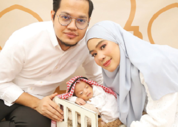 PENGORBANAN Mohd. Afiq semata-mata untuk keluarga kecil yang dibinanya bersama isteri tercinta, Norzira Syarini dan anak mereka, Muhammad Aisy Rizqi.