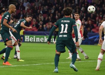 DARWIN Nunez meledak gol kedua Liverpool ketika menumpaskan Ajax di Amsterdam.