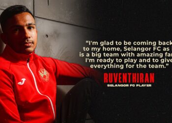 V. Ruventhiran  diperkenalkan sebagai pemain tempatan baharu Selangor FC.
