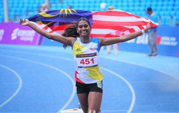 Shereen perlu catat masa bawah 50.75s