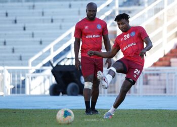 MOHAMADOU Sumareh kekal bersama Tok Gajah sehingga hujung musim ini. - Gambar Pahang FA