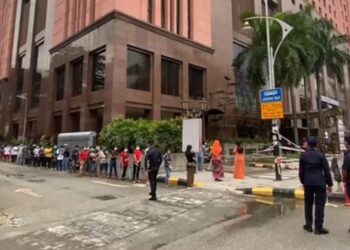 SUASANA di PPV yang kembali terkawal.