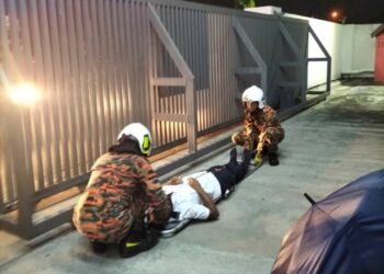 SEORANG pengawal keselamatan warga Pakistan maut selepas tersepit di pagar automatik tempat kerjanya di Jalan Sri Purnama 5, Johor Bahru.