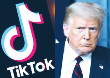 Tiktok mahu mencabar tindakan Presiden Donald Trump di mahkamah. - AFP