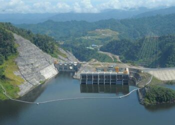 PROJEK empangan hidroelektrik Nenggiri di Gua Musang.  - GAMBAR HIASAN