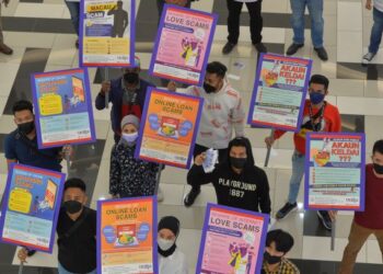 HANYA kesedaran keselamatan yang tinggi mampu menjadi benteng untuk kita elak daripada menjadi mangsa jenayah siber. – UTUSAN/PUQTRA HAIRRY